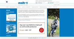 Desktop Screenshot of mathot.nl